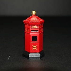 Department 56 English Post Box 58050 Metal Christmas Dickens Village, Heritage V